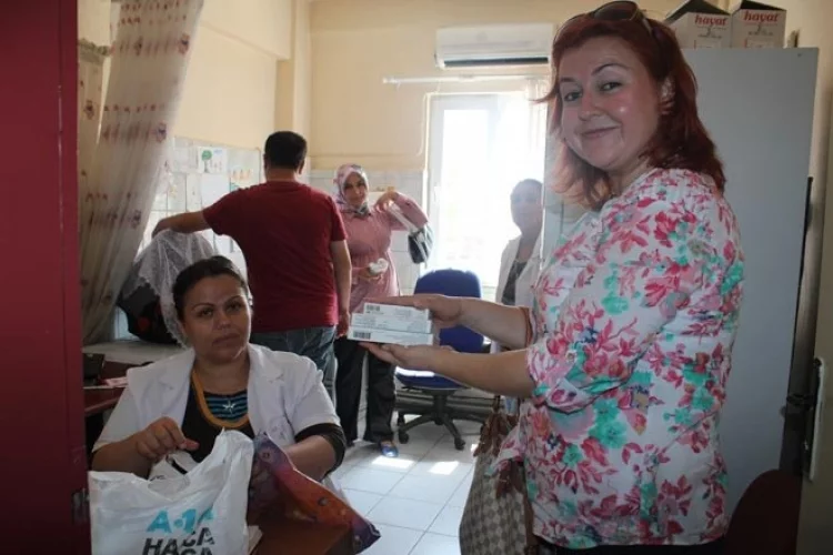 Korkuteli’nden Gazze’ye ilaç bağışı