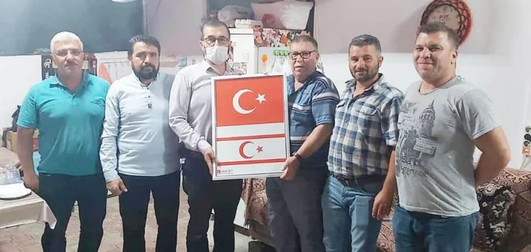 Saadet Partisi Kıbrıs Gazisini ziyaret etti