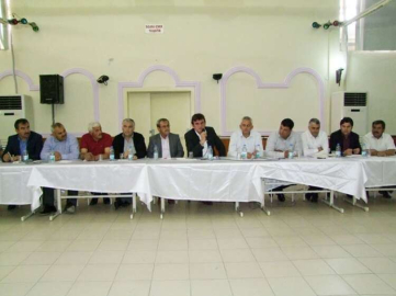 Gökce Muhtarlarla buluştu