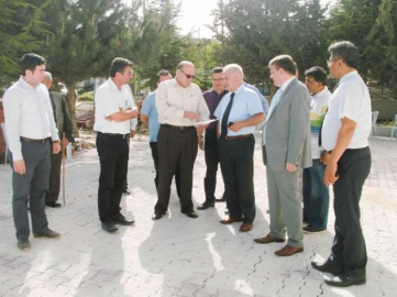 Vali Yardımcısı Balcıoğlu, Okul İnşaatını Gezdi
