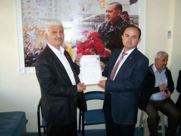 Ak Parti’de Yeni Başkan İlhami Yıldıran  