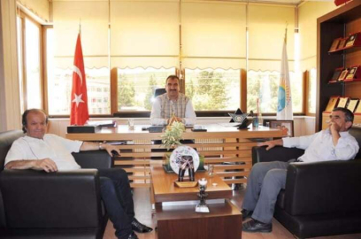 Uğurlu'yu Makamda Ziyaret Ettiler