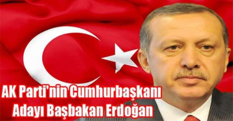 Erdoğan adaylığını açıkladı