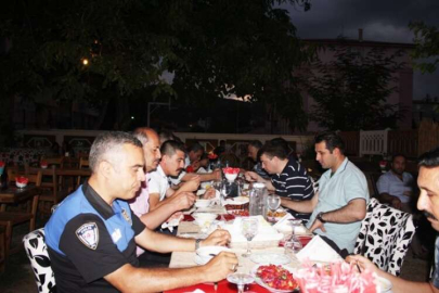 Asayiş toplantısı iftarla gerçekleşti