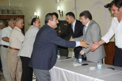 Protokol bayramlaştı 