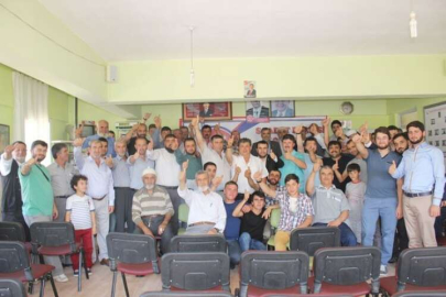 Saadet’te hüzünlü bayramlaşma