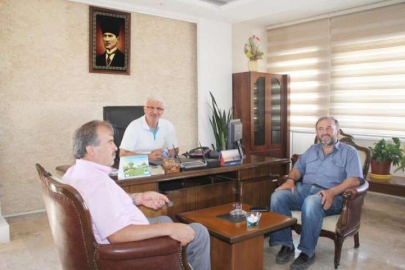 Çil ve ekibi Karaceliloğlu’nu ziyaret etti