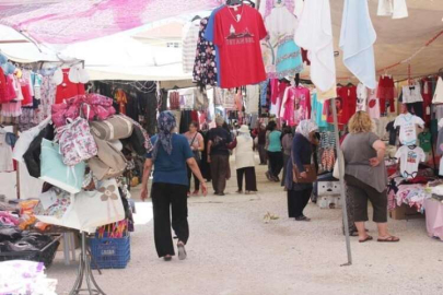 Panayır Çarşısı kuruldu