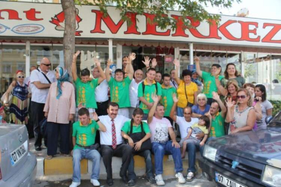 Platformdan engellilere yemek