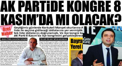 AK Partide Kongre 8 Kasım’da