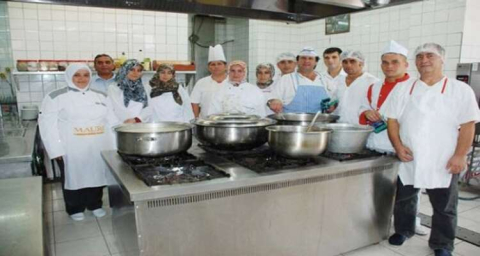 Aşçı yardımcılığı kursuna yoğun talep