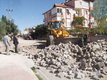 Şehit J.Er Hasan Simav Caddesi yenileniyor