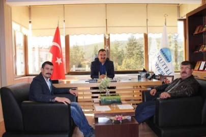 Vekil Başkana muhtarlardan ziyaret