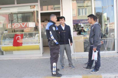 Toplum Polisi çocuklarla sohbet etti