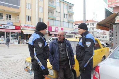 Toplum Polisi taksicileri uyardı
