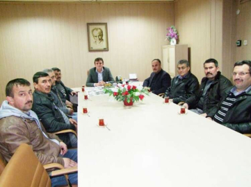 Ülkü ve Yönetimden Gökce’ye ziyaret