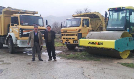 Korkuteli Belediyesi’ne teşekkür