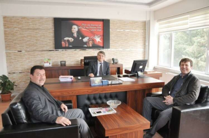 Esnaf Odası, Mal Müdürü’nü ziyaret etti