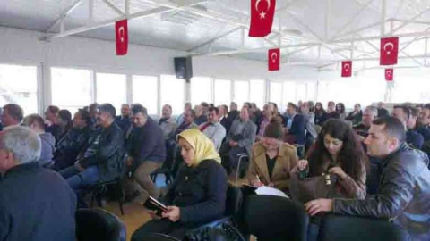 Sandık görevlileri eğitimden geçti