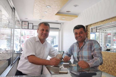Alkan güreş ağasını ziyaret etti