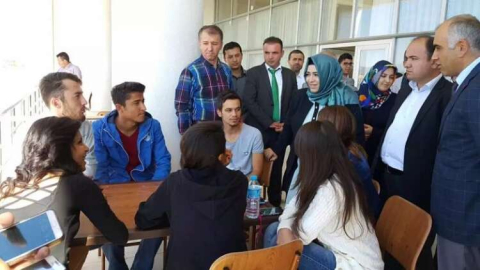 Sena Nur Çelik Korkutelili öğrencilerle buluştu