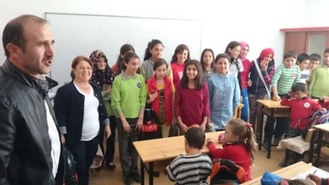 Kardeş Okul’dan Sülekler’e yardımlaşma ziyareti