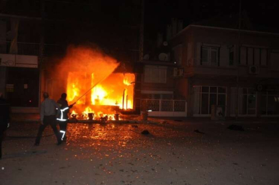 Korkuteli’nde korkutan yangın