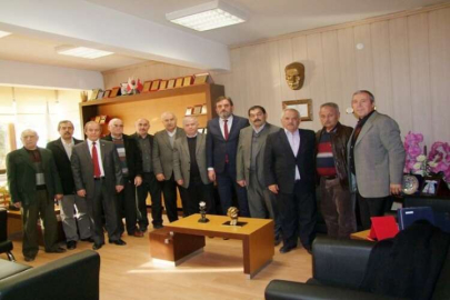 Senirkent ekibinden Gökce’ye ziyaret