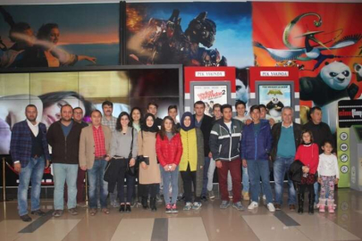 Sarıca’dan  sinema hediyesi