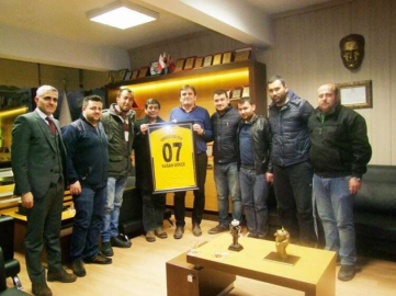  Yeni yönetimden Gökce’ye ziyaret