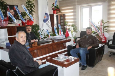 Muhtarlar Bilgiç’i ziyaret etti