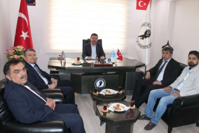 Esnaf Odasına maliyeden ziyaret