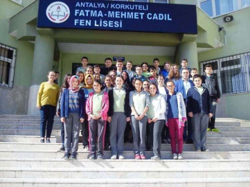 Cumhuriyet Ortaokulu Korkuteli Okullarını geziyor