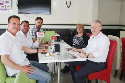 Ali Bektan Korkuteli’de söyleşi yaptı