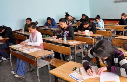 Hafta sonu sınav var