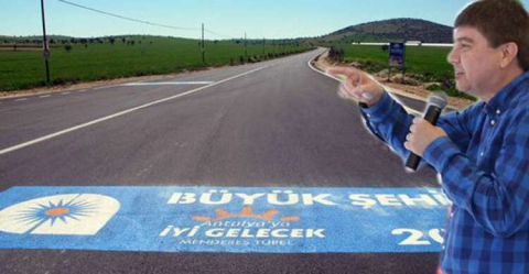 Yollar patates tarlasına döndü