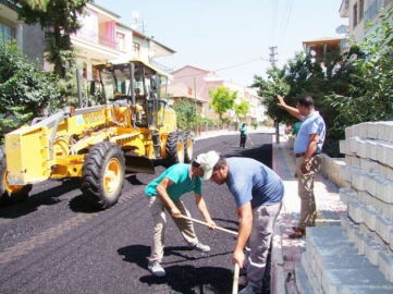 632 ve 636 sokak sıcak asfalta kavuştu