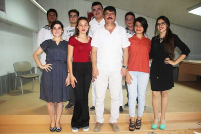 Taşkan Drama kursunu ziyaret etti