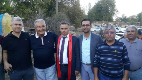 Baykal’dan düğün ziyareti