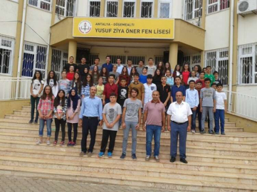 Cumhuriyet Öğrencileri Antalya’da  Liseleri Ziyaret Ettiler