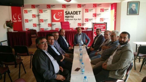 Ak Parti Saadeti ziyaret etti