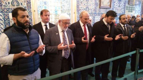 Karamollaoğlu’n dan ilk ziyaret