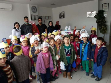 Miniklere diş muayenesi yapıldı