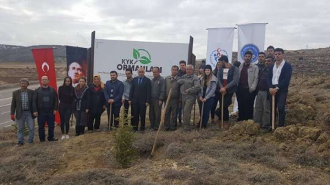 OGM ve KYK fidan diktiler