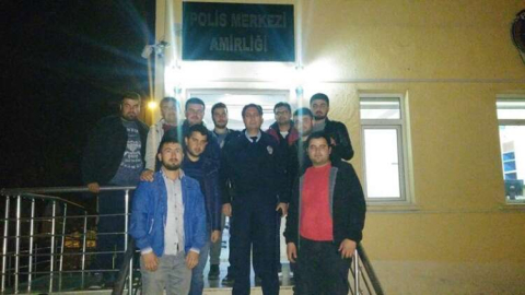 Ak gençlikten Emniyet’e ziyaret