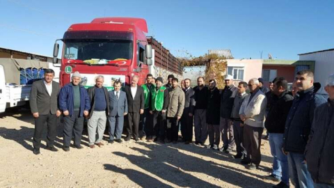 Korkuteli İHH’dan Halep’e yardım