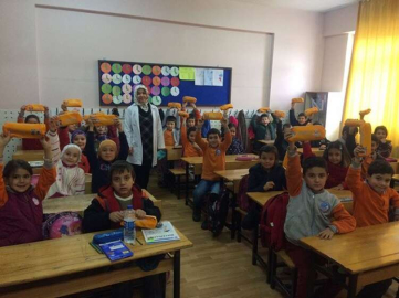 Minikler Ağız Sağlığını Öğrendi