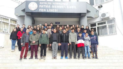 Cumhuriyet Ortaokulu Fen Lisesini gezdi