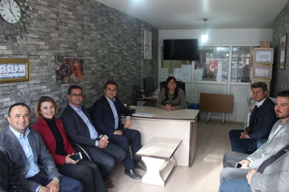 Devrim Kök Manşet  Gazetesini ziyaret etti