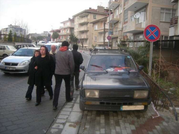 Kaldırım üzerine araç park edenlere ceza
